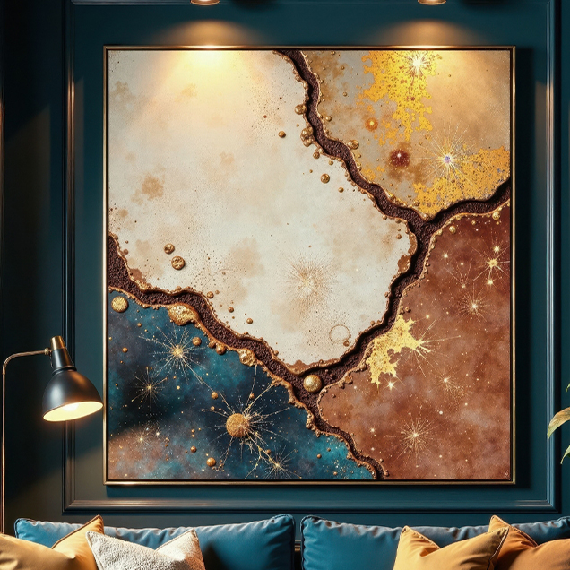 Celestial Textured Art Product image